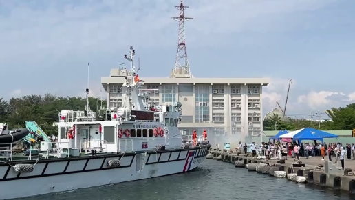 台南海巡增添新戰力〜新造100噸巡防艇投
